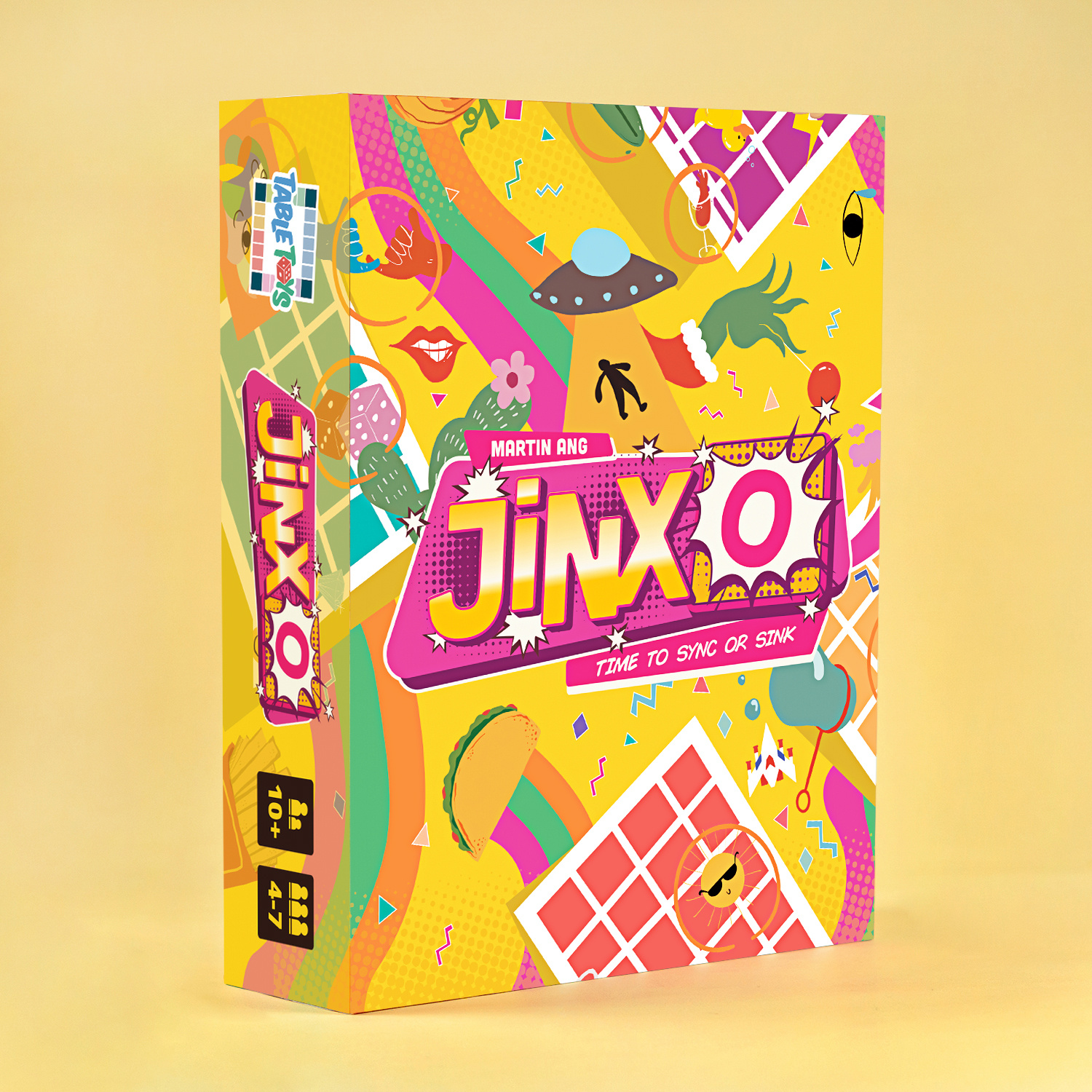 JINX-O Identity Design board game branding graphic design identity