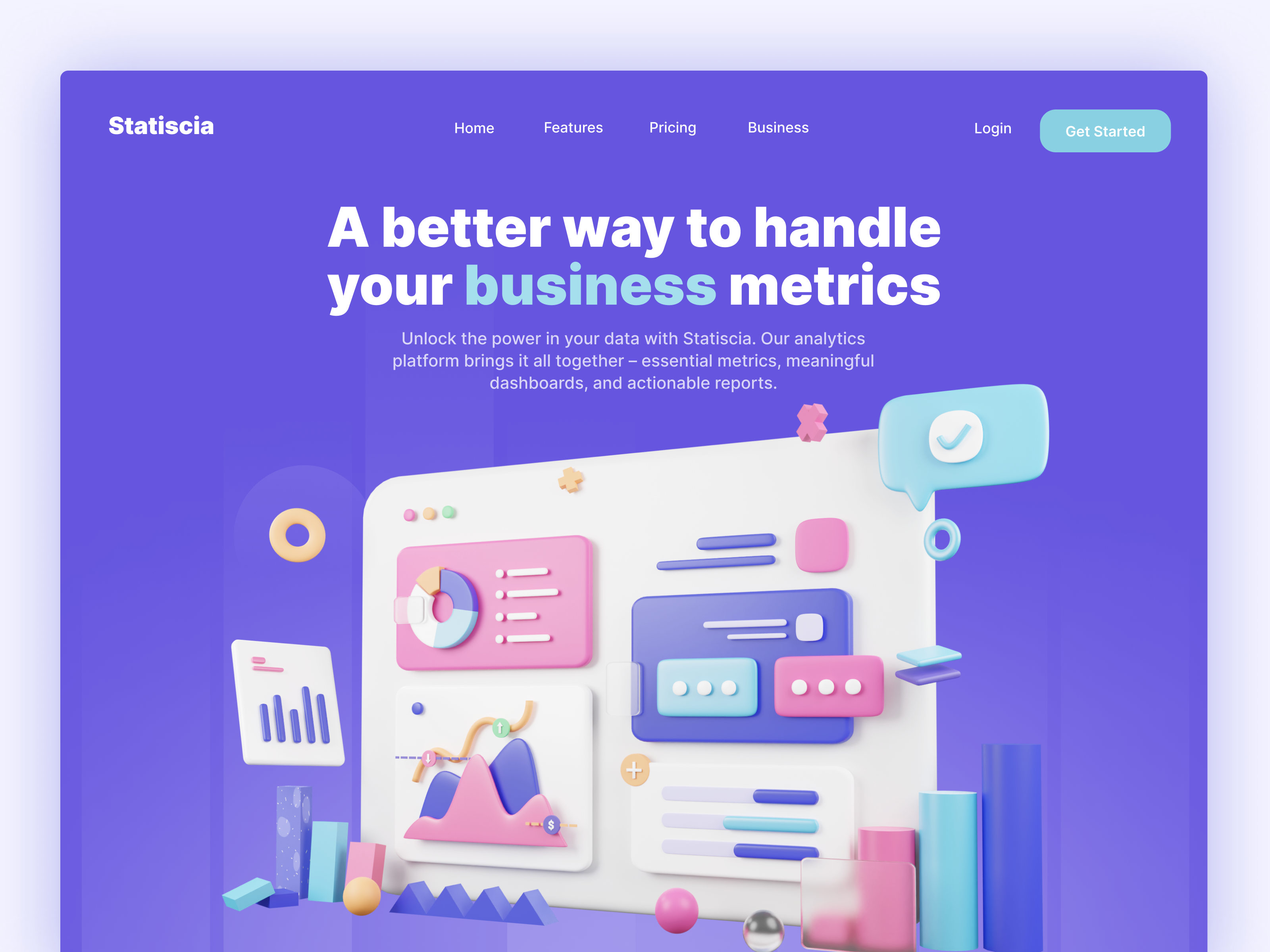 Example of Landing Page Design + Dev (Webflow)