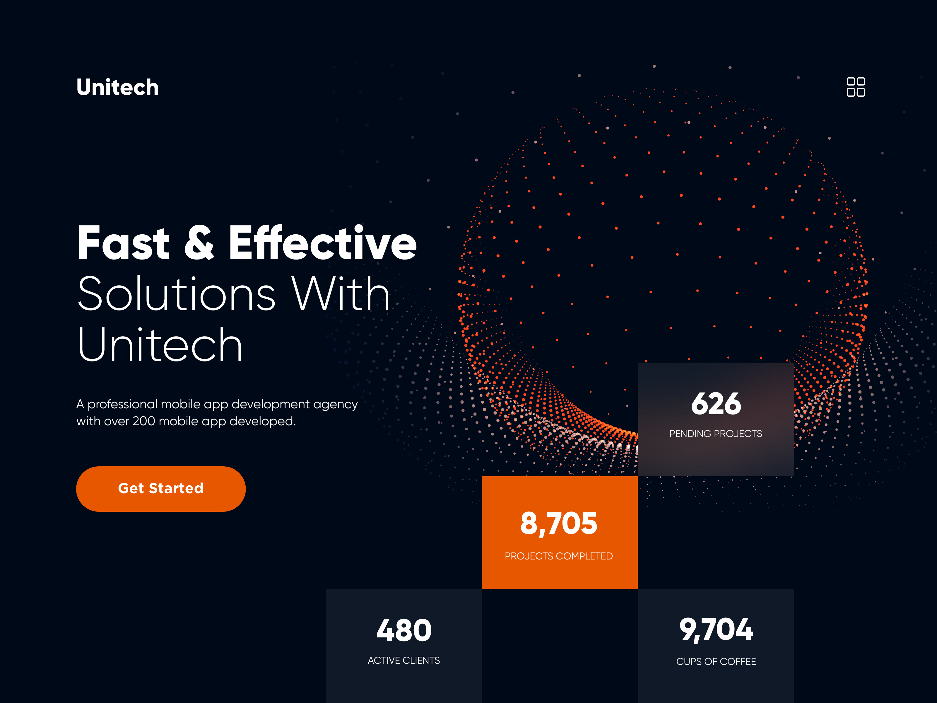 Landing Page UX UI Design by Ghulam for Upnow Studio on Dribbble
