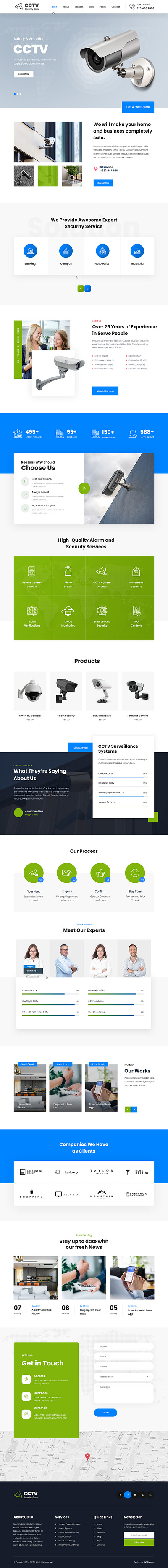 CCTV - CCTV WordPress Theme risk management wp theme