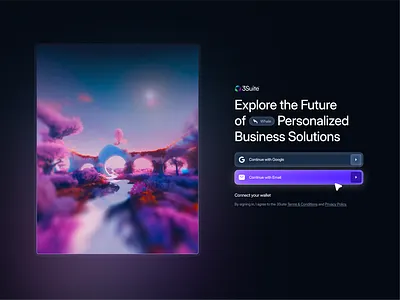 Login flow for Blockchain Toolkit Product ai apple blockchain brand branding crypto design flow gradient graphic design illustration interface login logo purple sleek smooth splash tesla ui