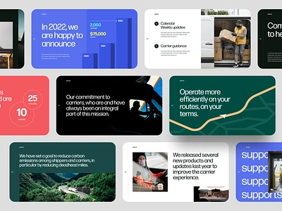 Pitch Deck - Exploration cargo chart data deck design editorial design exploration google slides infographic keynote layout minimalist pdf pitch deck presentation typography ui