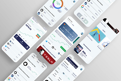 TradeHub app crypto design graphic design iphone mobil pay trade ui ux wallet