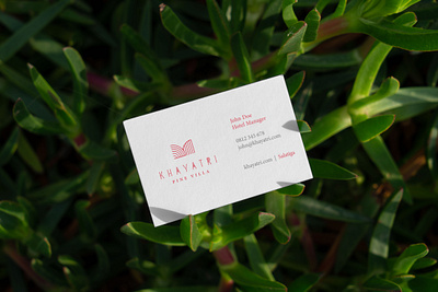 Brand Identity Design | Khayatri Pine Villa brand identity branding business card concept graphic design hotel design logo resort branding stationery visual identity