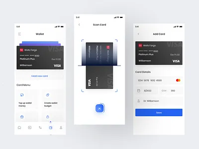FinTech Mobile App Design app design clean ui cleanui design dgpro ebank ebanking financeapp fintech mobile ui mobilebank mobilebanking ui uidesign wallet
