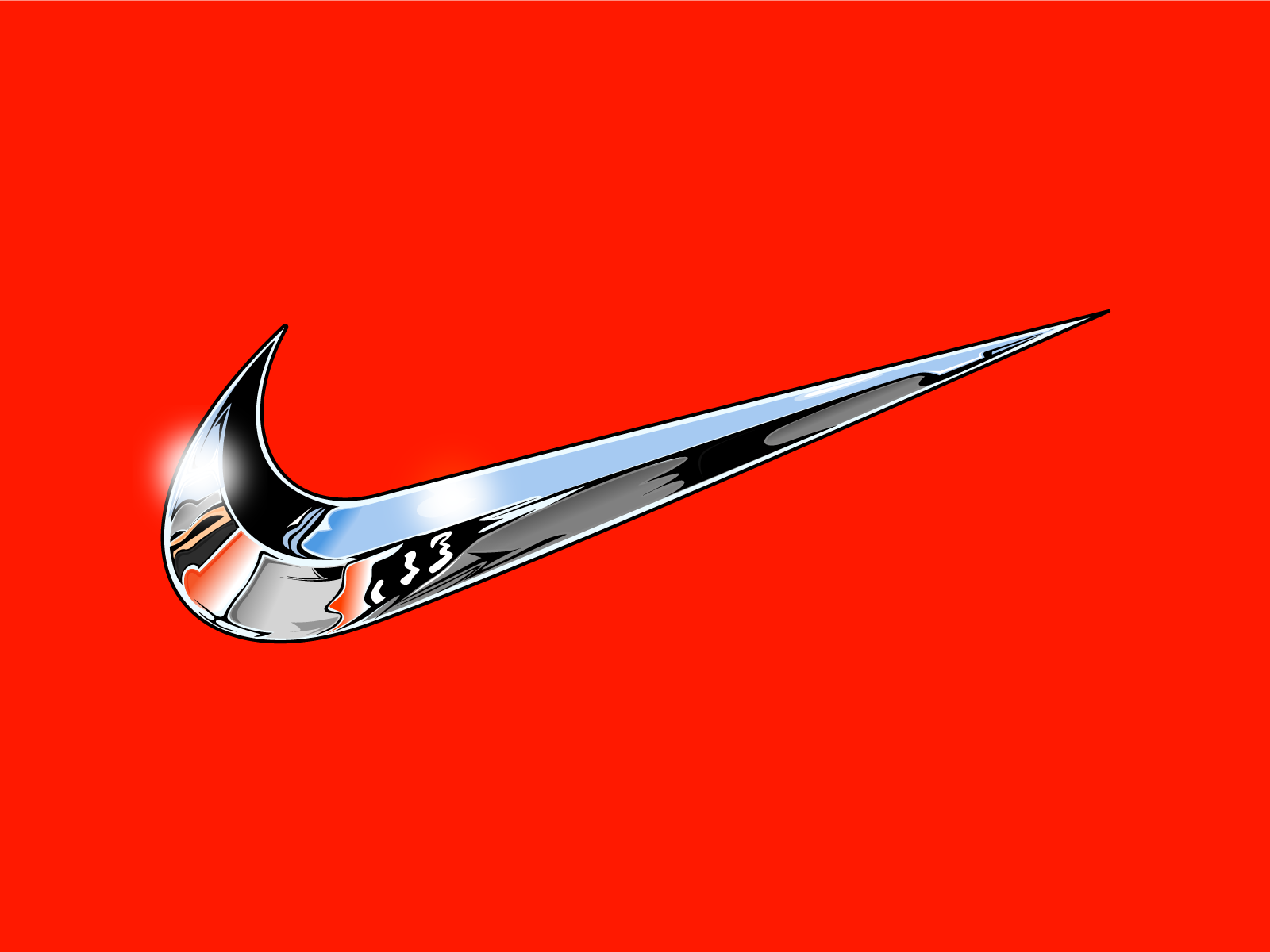nike swoosh original