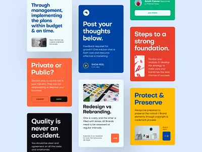 Social Card brand design brand identity branding card design cards cards ui clean colors concept design inspiration instagram minimalistic modern socialmedia ui uidesign uiux ux ux design