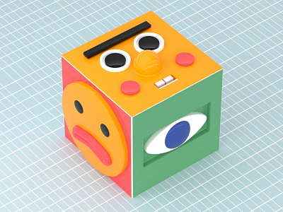 Magic Box 3d Illustration 3d character cinema4d design illustraion modern render