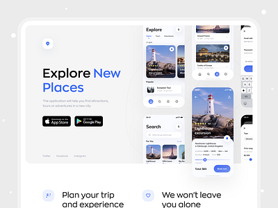 Travel Agency Website adventure booking dribbble best shot flight hotel tourism travel travel agency travel service traveling travelling trip trip planner tripped trips ux vacation web web app website