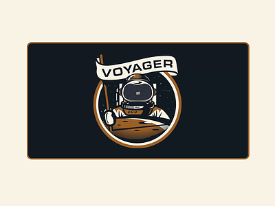 Voyager Film Co animation astronaut creative figma motion space voyager web design website