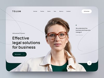 Law Firm Landing Page adviser advocate agency attorney consultancy defenseattorney design firm justice landing page law lawyer legal support ui ux web website