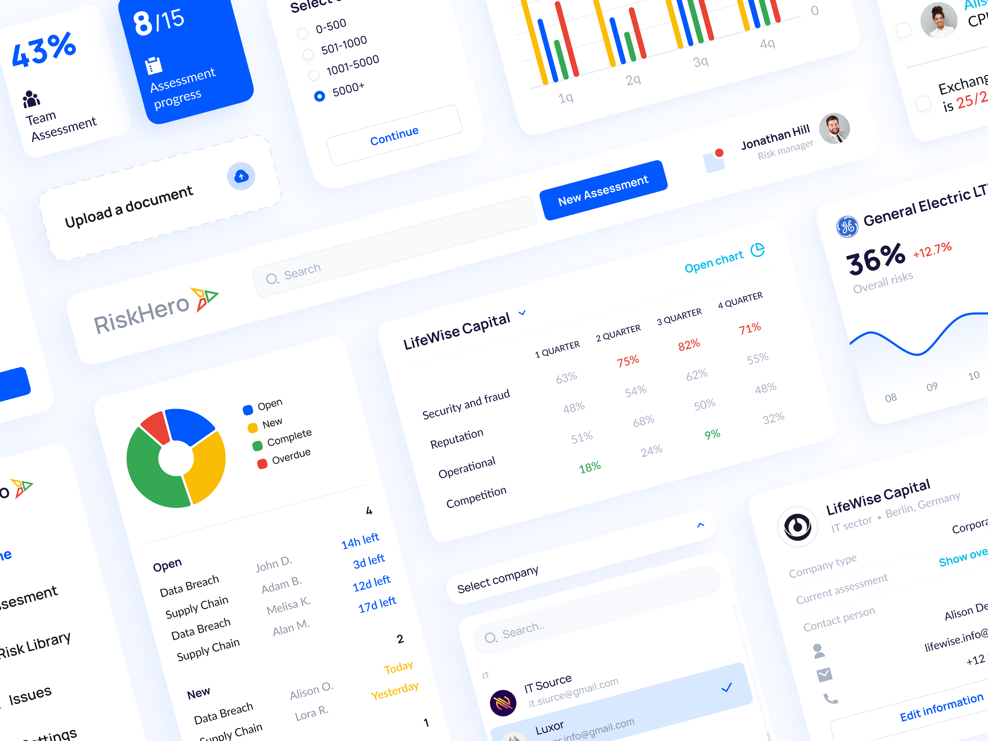 Example of Figma Design System: Tokens & UI Kit