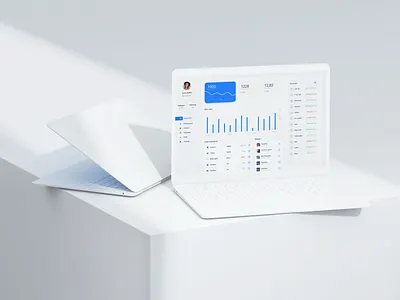 Stocks app dashboard composition dashboard design figma finance minimal mockup photoshop stock ui ux