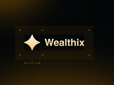 Branding for Financial Management - Wealthix app logo brand guidelines brand identity branding design graphic design graphicdesign logo logo design logo designer logo ui packaging poster startup logo visual identity