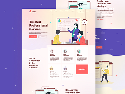 Digital Agency all best design colour digital marketing gradient illustration responsive saas design saas landing page seo seo service typography ui ui kit uiux user experience userinterface web web landing page webapp