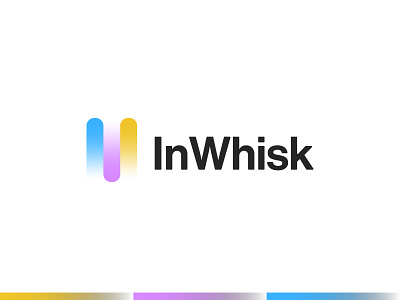 InWhisk logo - W logomark brand brand identity branding colorful graphicdesign identity lettermark logo logos logotype minimal modern monogram w w logo whisk