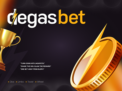 Degasbet - Logo Design betting betting casino branding design gambling game illustration logo