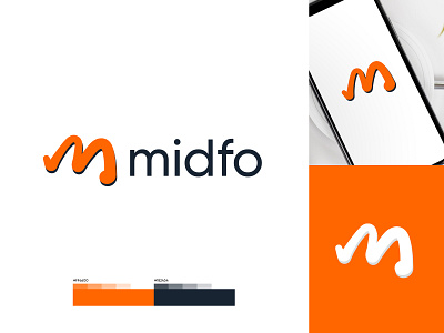 midfo Identity abstract brand identity branding conseptual logo craetive design ecommerce graphic design logo logo agency logo mark meaningful logo minimalist logo morden propular logo simple logo sports logo technology unique visual identity