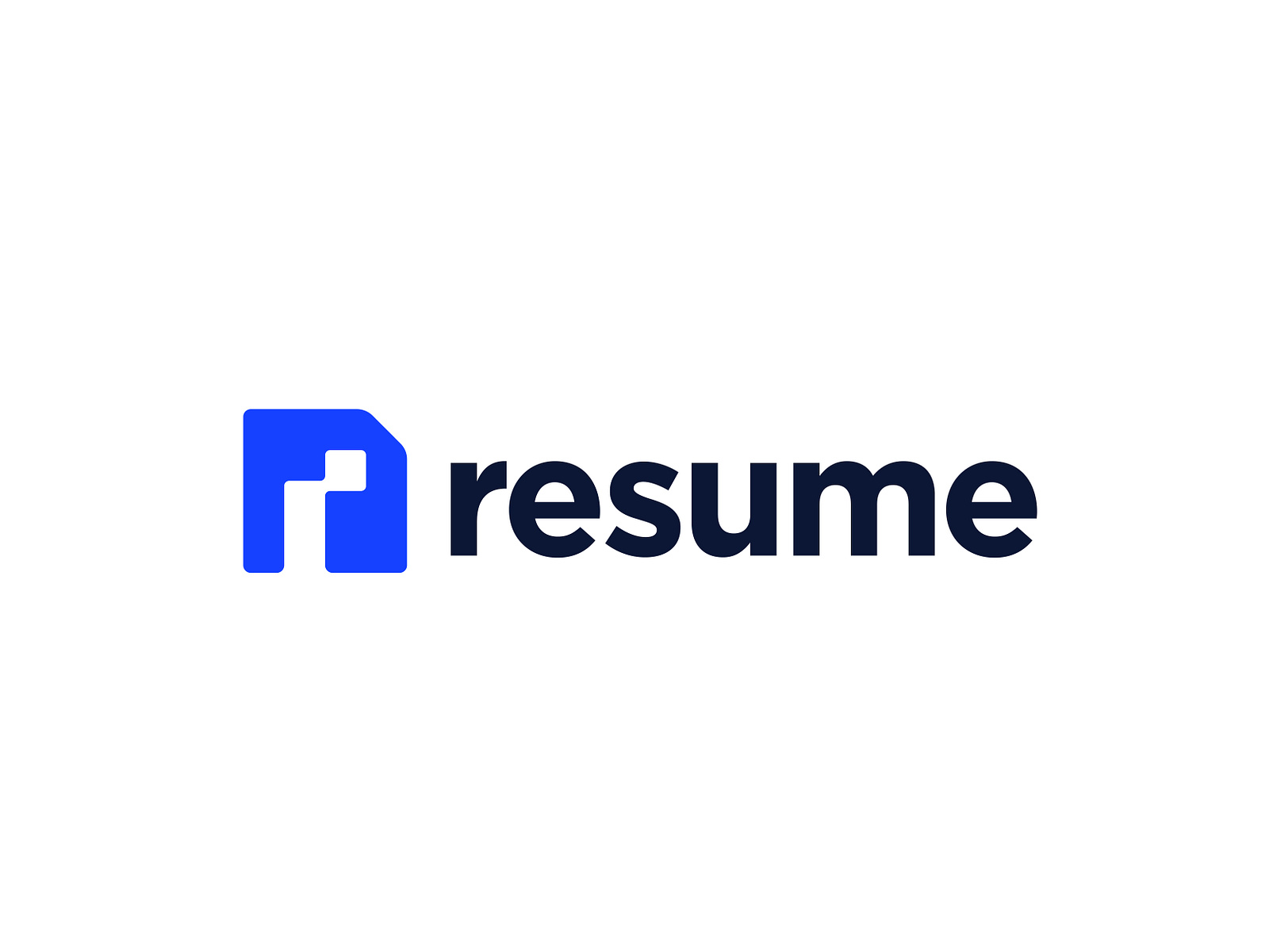 Resume logo design technology futuristic tech logo by ahteshamul for