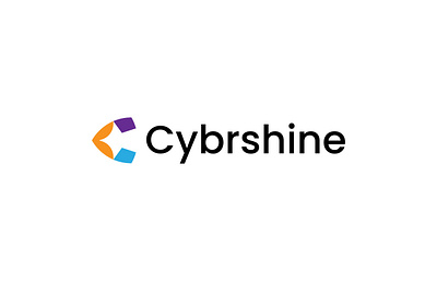 Cybrshine abstract logo brand identity branding c logo creative logo cyber design flat graphic design logo logomaker logotype minimal logo modernlogo security logo