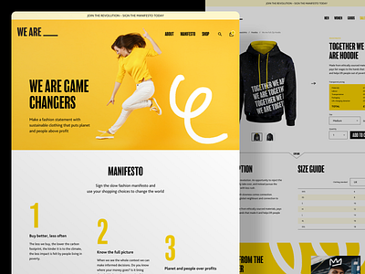 WE ARE Tearfund Shop Website Design charity design ecommerce ui ux web website