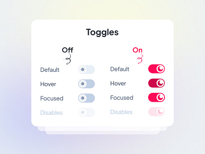 UnifiedUI – Toggle Component component components design design system minimal product design toggle toggle component toggle switch ui ui design unified ui unifiedui unifiedui toggle user interface ux ux design