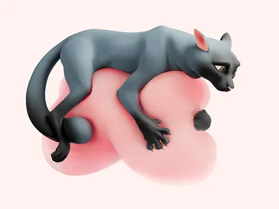 Klёpа 3d illustration