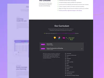 DesignerUp Course Curriculum course curriculum design course education school syllabus