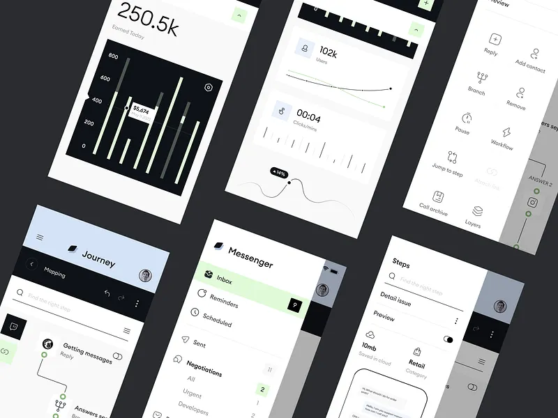 Mobile Menu designs, themes, templates and downloadable graphic