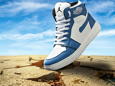 Air Jordan Ad Concept: A Step Above advertising air jordan branding graphic design jordan poster product product manipulation sneaker social media poster