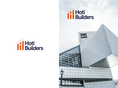 Hoti Builders Branding - Logo brand identity branding design dspotcreative logo logodesign minimal