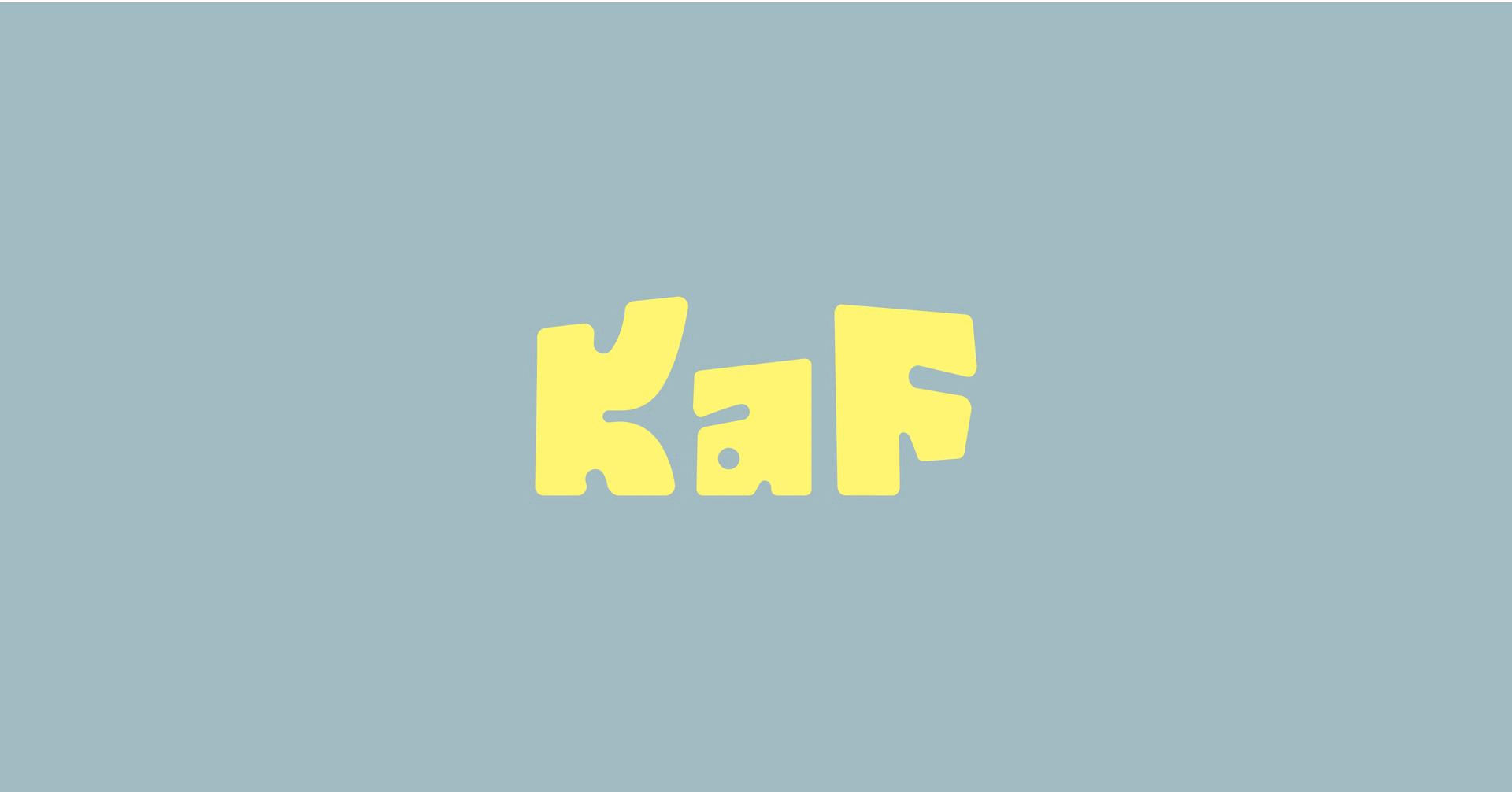 Minimal but Artistic Identity for Kaf Café cafe identity kaf cafe identity kaf identity