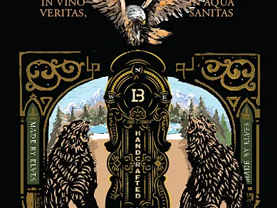 Layout bears letters