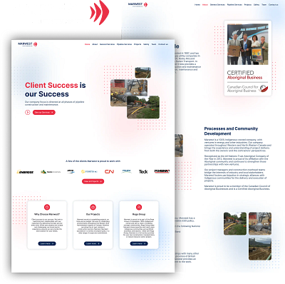 Marwest Landing Page landingpage ui website