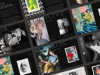 De Mercurio - 03 | Website Design beauty branding fashion graphic design interface landing landingpage minimal minimalist photography typography ui ux visual webdesign