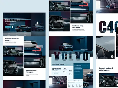 Automotive website design automotive website design branding business website car website concept clean design design electric car website concept graphic design homepage homepage design landing page mobile design responsive website saas website site ui ux web web design website