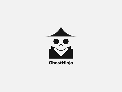 GhostNinja brand branding design graphic design illustration logo logo design minimal modern ui