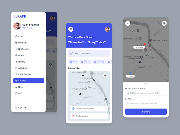 Car Service Mobile App by Shahriar Sultan for Dezzlab on Dribbble