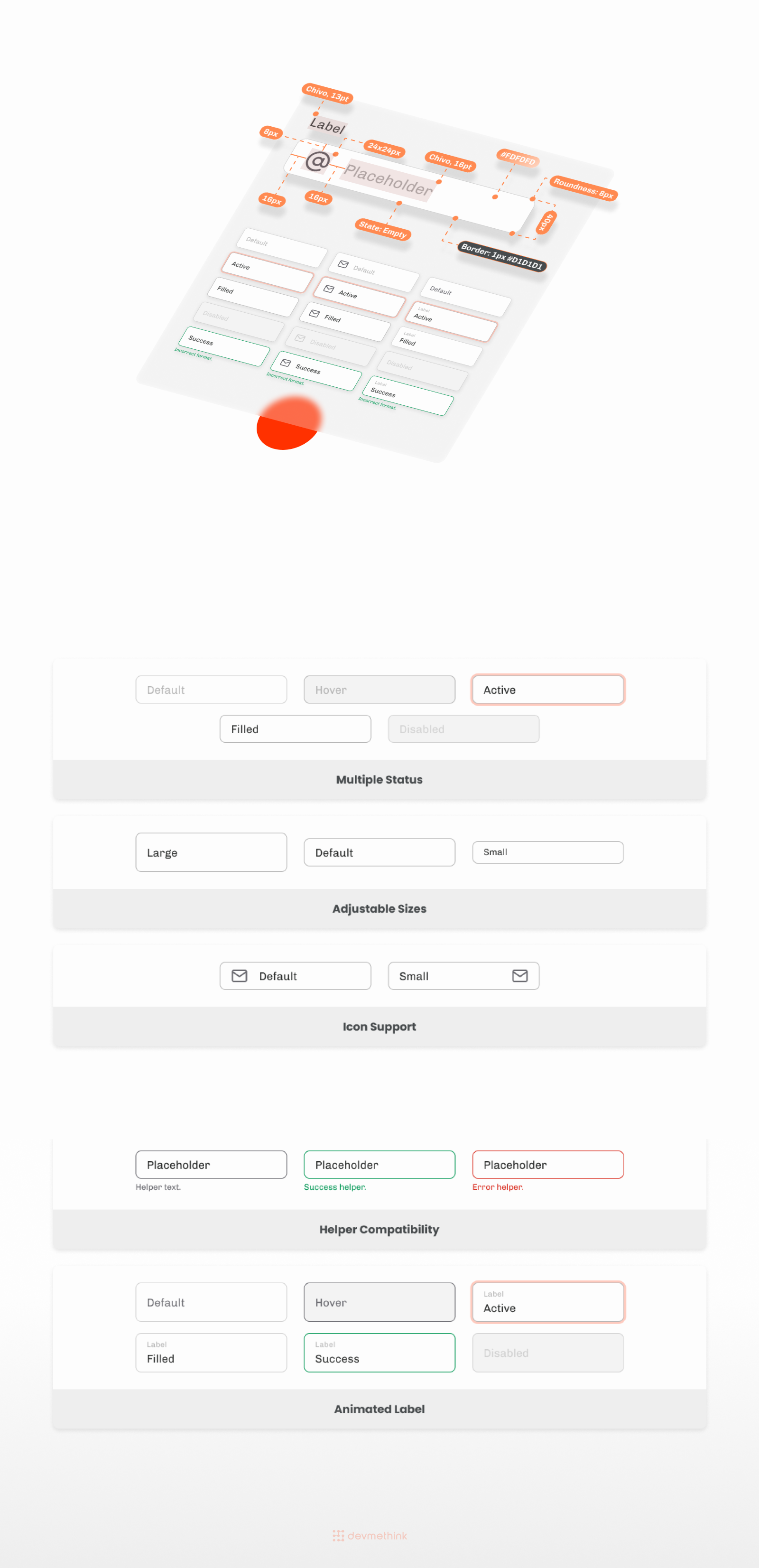 Single UI - Inputs app design design system forms inputs ui
