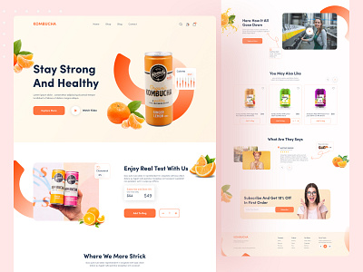 Product Web UI Exploration || 2021 2021 trend design concept dribbble best shot homepage juice landingpage minimal popular design product website red top ui ux ui designer uidesign uiux uiux design web web design webdesign website design