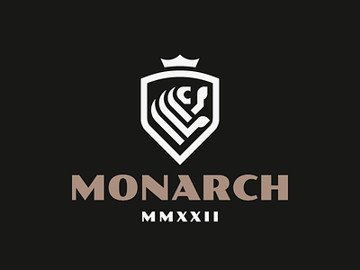 Monarch leo lion logo
