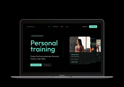 Redesigning Trainors’ landing page for clarity & conversion coaching fitness health landingpage training webdesign wellness