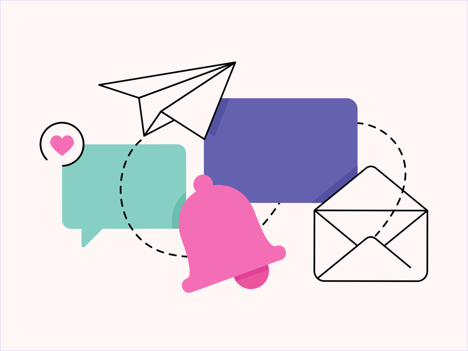 Let's Day Out – Mobile App Illustration adobe after effects adobe illustrator animation branding design illustration illustrator message mobile mobile app motion motion design motion graphics notification