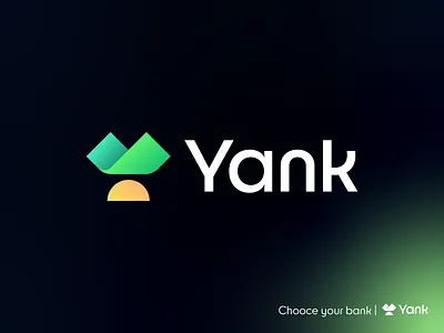 Yank | Logo design bank banking branding branding and identity coin dollar financial fintech identity identity branding logo logo design logo design branding logotype money online banking technology