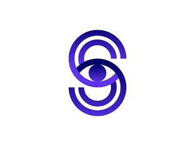 S + See Logo Mark blue brand branding creative logo design flat gradient graphic design inspiration logo logo design logo designer logofolios mark marks minimal minimal logo s logo simple symbols