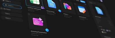 UI/UX for a file management platform ui ux