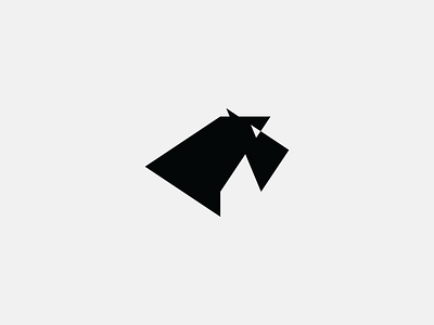 schnauzer black branding clean design dog geometric icon logo masculine minimal pet schnauzer sharp simple