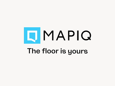 MAPIQ - LOGO ANIMATION 2d animation animation logo logo animation motion graphics text animation title animation