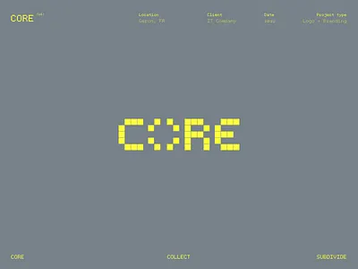 Core® / Branding animation brand identity branding clothes colors company design engineering graphic design illustration it logo merch motion graphics neurolink poster ui vector