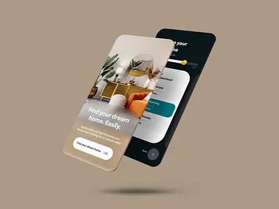 Dream Property Finder 3d app dashboard ui design design strategy dream home home app home design property finder strategy consulting ui ux webdesign website